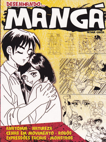 Desenhando Manga - Curso Completo Com 1 Livro + 3 Dvd S