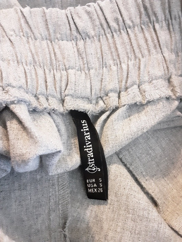 Imagen 2 de 8 de Pantalón Color Gris Con Franja Lateral Y Bolsillos, Talla S