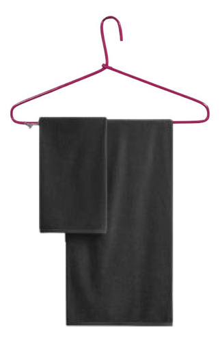 Gancho De Alambre Para Ropa, Toallero Forrado 6 Piezas