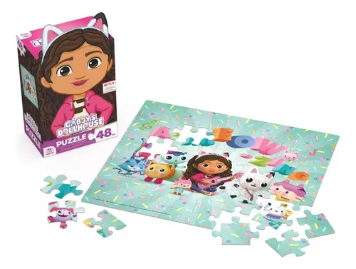 Gabby's Dollhouse Puzzle Box 48 Piezas La Casa De Gaby | Cuotas sin interés