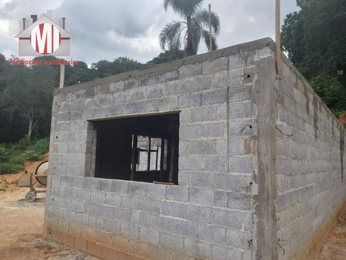 Linda Chácara Em Construção, Com 3 Dormitórios, Pomar, Bem Localizada, À Venda, 4500 M² Por R$ 390.000 - Rural - Pedra Bela/sp - Ch0873