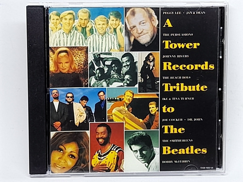 Cd The Beatles Tribute A Tower Records Importado Us -hgo--s