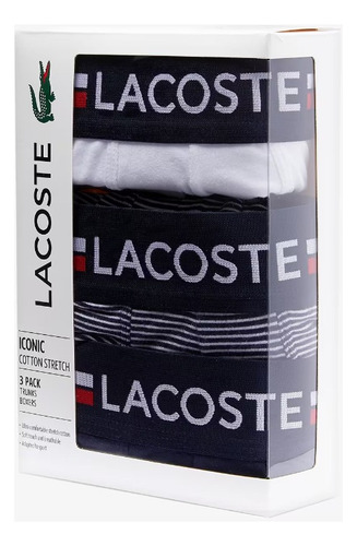 Pack De 3 Boxers Lacoste 5h1903