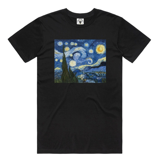 vans van gogh camiseta