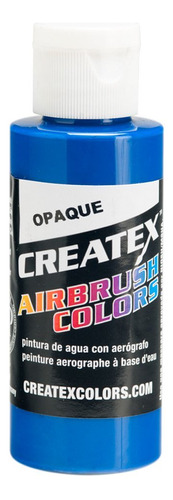 Createx Opaco Azul Color Hobby Craft Arte Pintura