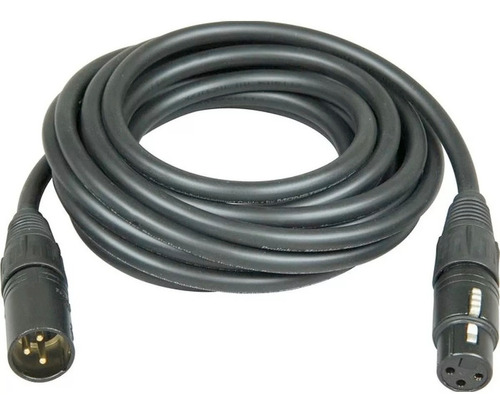 Cable Canon Xlr 4 Mts Macho Hembra Audio Microfono Plug Djs