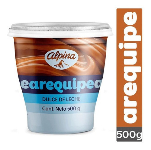 Arequipe Alpina 500gr - Kg a $25