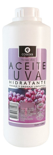 Cosedeb Therapy Skin Aceite Uva 1l Masaje Drenaje