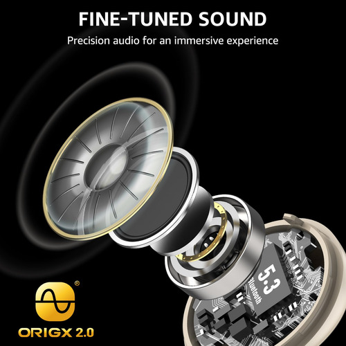Auriculares Inalámbricos Tozo T6 Ergonomic Bluetooth 5.3 50h