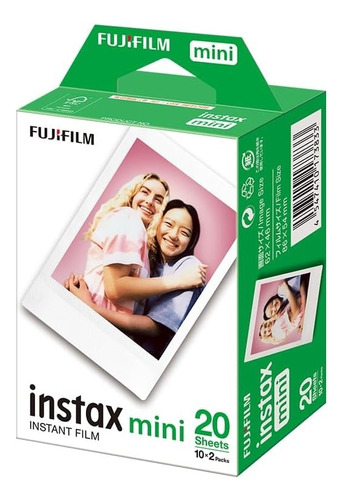 Películas Instantáneas Fujifilm Instax Mini 12 (20 Hojas)