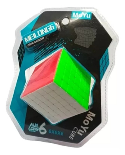 Cubo Magico Rubik Moyu Meilong 6x6x6 Alta Velocidad