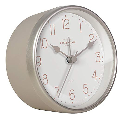 Presentime & Co Reloj Despertador De Mesa Elegante Para