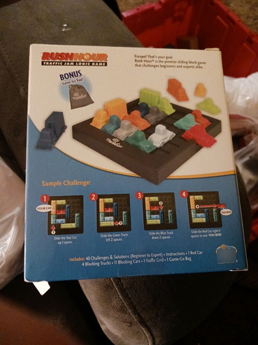 Rush Hour Traffic Jam Logic Game Thinkfun