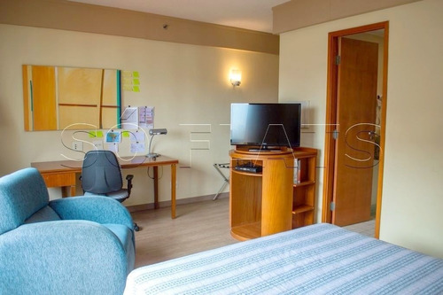 Imagem 1 de 15 de Flat Na Vila Clementino No Pool Para Investimento - Sf24542