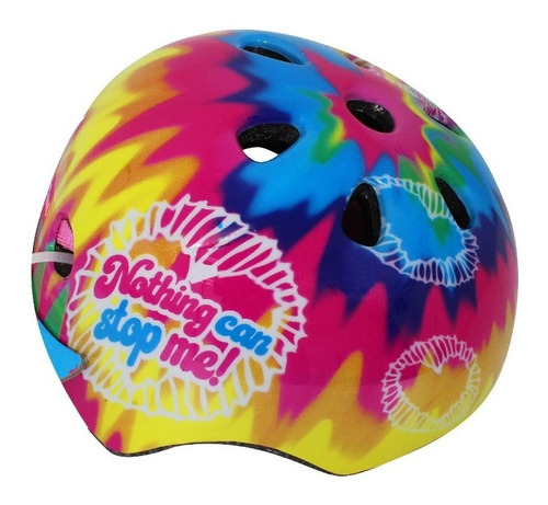 Capacete infantil Apache Nothing Can't Stop Us, cor rosa, tamanho único
