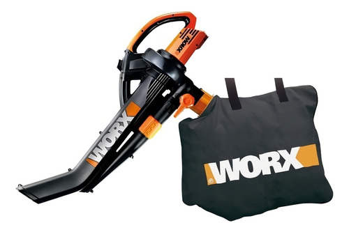 Sopladora aspiradora trituradora Worx WG509 eléctrica 127V