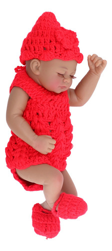 Boneca Infantil De 10 Polegadas Lifelike Baby Soft Silicone