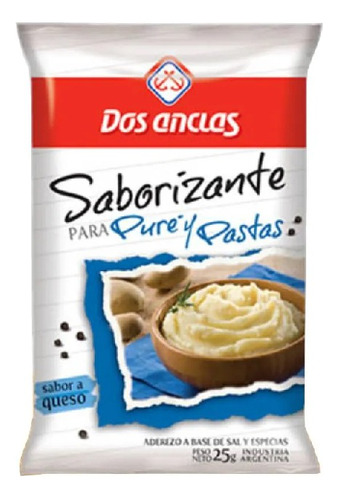 Saborizante Para Puré Y Pastas Don Anclas X 25 Gr.