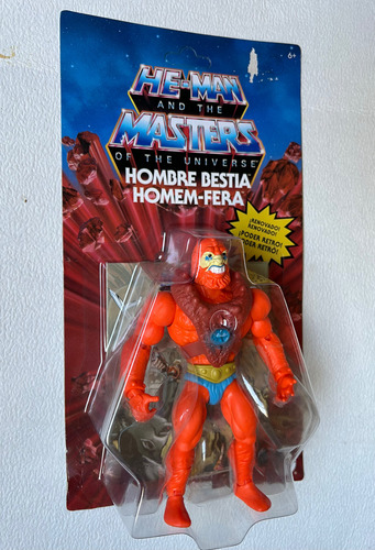 Master Of The Universe Origins Hombre Bestia Mattel 2020 (Usado)