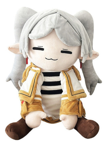 Gift Headband Cinza Plush Frilian Pillow Doll Foto Real 75cm