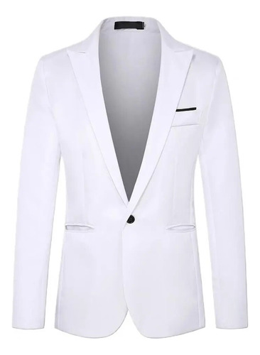 Chaqueta Tipo Blazer Outwear Para Hombre, Ropa De Trabajo