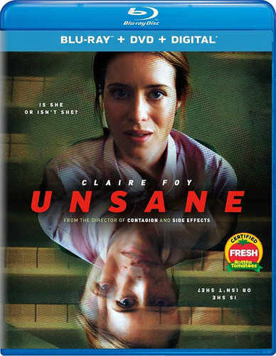 Blu-ray + Dvd Unsane / Perturbada / De Steven Soderbergh
