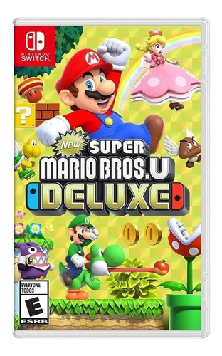 New Super Mario Bros. U Deluxe Switch Mídia Física