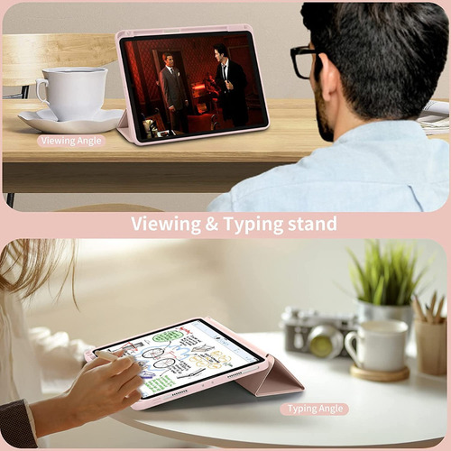 Imagen 8 de 8 de Funda Akkerds iPad Pro 11 2021 Cover Protector C/ Portalápiz