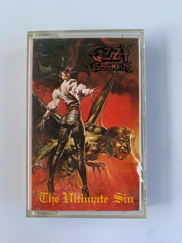 Ozzy Osbourne - The Ultimate Sin - K7 Extremamente Raro Uk