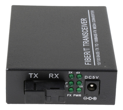Transceptor De Fibra Convertidor Ethernet De 100 Mbps
