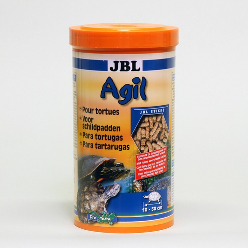 Alimento Para Tortugas Jbl Agil 1000 Ml (400gr) Pote Sellado