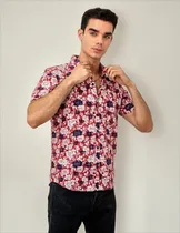 Comprar Camisa Floreada Manga Corta, Rei Navia