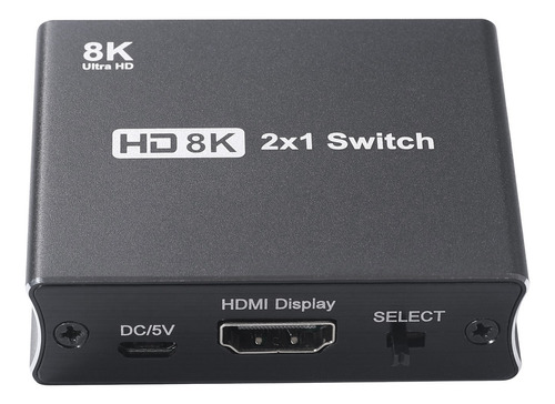 Switcher Hd Switcher 2x1 De Ancho. Compatibilidad Con Alta V