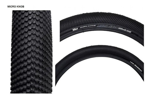Imagen 2 de 2 de Cubierta Bicicleta Bmx Vee Rubber Deluxe Micro Knob 20x2.125