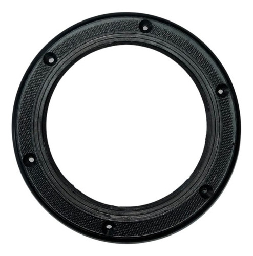 Tapa Estanco Plástica Circular Diámetro 150 Mm Blanco/negro Color Negro