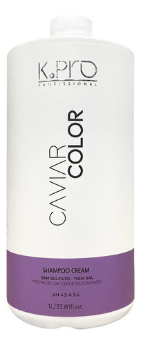 Shampoo E Cond 1000ml + Máscara Intense 500g - Caviar K-pro