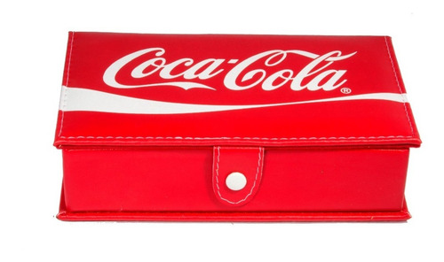 Dominó Coca - Cola, 100% Acrílico. Estuche Tipo Libro