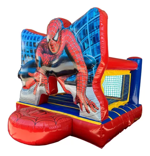 Clip mariposa Queja Paleto Brincolin Inflable Spiderman | MercadoLibre 📦