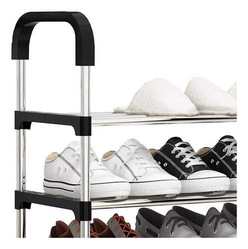 Zapatera Práctica Estante Armable Organizador De 5 Niveles