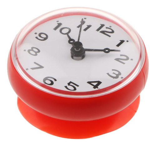Mini Reloj De Pared Rojo