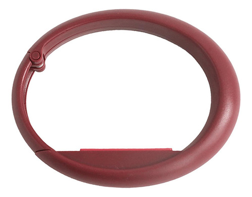 Percha For Bolso De Mesa Con 2 Ganchos, Color Rojo