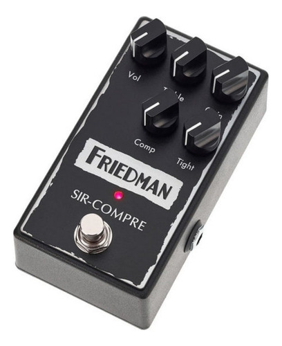 Compresor óptico Pedal Friedman Sir Compre y Overdrive Cor Preto