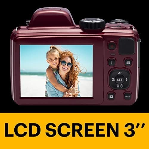 Camara Digital Kodak Az401-wh Pixpro 16mp Rojo