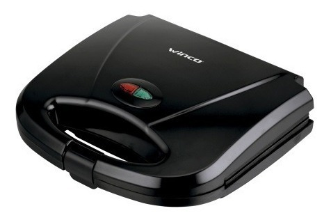 Imagen 3 de 10 de Waflera Electrica Doble Antiadherente 750w Wafles Winco W-17