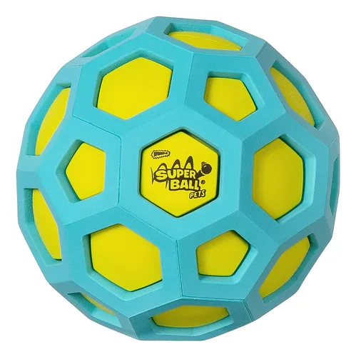 Wham-o Pets Superball Geo Squeak L - Pelota Para Perro En F. Color Azul ...