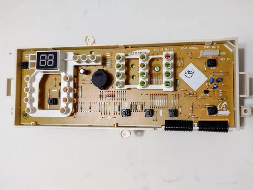 Imagen 3 de 6 de Placa Plaqueta Lavarropa Samsung Wf8650 C Display Original