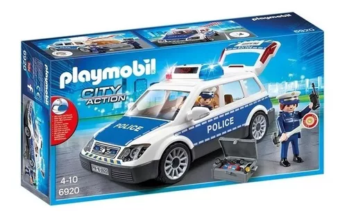 Playmobil 6920 - Coche de Policía con luces LED