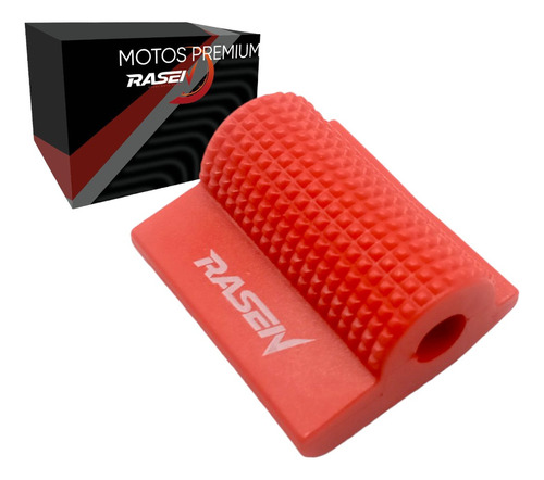 Protector De Calzado Para Pedal De Cambios A Presion Rojo 