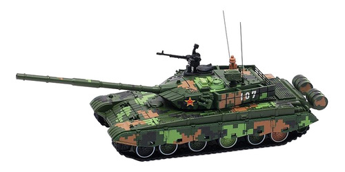 Diecast Alloy Exército Verde Blindado Tanque 1:72 107
