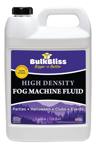 Bulkbliss Fluido Para Máquina De Niebla, Fórmula Líquida.